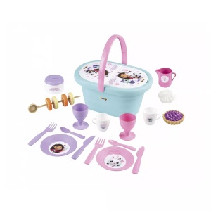 Dreamworks Gabby?s Dollhouse, Smoby Gabby's Dollhouse Picknickkorb, Smoby Spiel-Geschirr Gabby's Dollhouse Picknickkorb