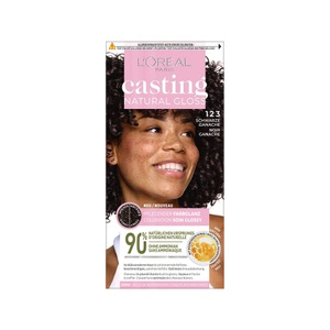 L´Oréal Paris, LOréal Casting - Natural Gloss 123 Black, L'ORÉAL PARIS CASTING Natural Gloss Color 123 Black Ganache (1 Stk)