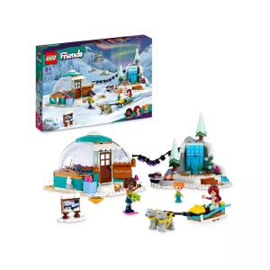 LEGO, 41760 Friends Ferien im Iglu, Konstruktionsspielzeug, LEGO Friends 41760 Ferien im Iglu, Camping-Spielset mit Spielzeug-Hunden