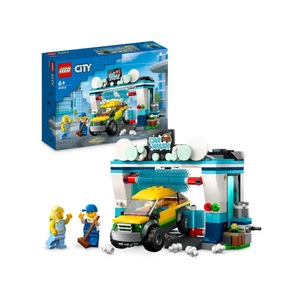 LEGO, 60362 City Autowaschanlage, Konstruktionsspielzeug, LEGO® Spielbausteine »City Autowaschanlage 60362«, (243 St.)