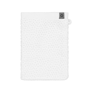 Essenza, Waschhandschuh Waschhandschuh, ESSENZA - Waschhandschuh, 16 x 22 cm, Weiss