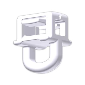 HINNO 'Clic, Clic-Gleiter mit Längsöse 50 Stück Clic-Gleiter mit Längsöse 50 Stück, HINNO 'Clic - Clic-Gleiter mit Längsöse 50 Stück, Maxi, Weiss