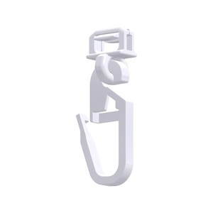 HINNO 'Clic, ´Clic Gleiter mit Faltenlegehaken lang 20 Stück ´Clic Gleiter mit Faltenlegehaken lang 20 Stück, HINNO 'Clic - ´Clic Gleiter mit Faltenlegehaken, Mini, Weiss