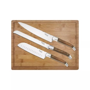 Laguiole By Hâws, Messer-Set Messer-Set, Laguiole By Hâws - Messer-Set, 28 x 38 cm, Braun