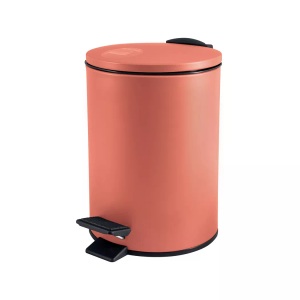Spirella, Badezimmer Treteimer Steel ADELAR 5L Terracotta Matt Badezimmer Treteimer Steel ADELAR 5L Terracotta Matt, spirella - Treteimer, 20.5X26.7X20.5CM, Orange