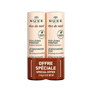 Nuxe, Rêve De Miel - Stick Lèvres Duo, NUXE rêve de miel Stick Lèvres Hydratant Duo (2 Stk)
