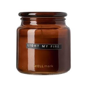 Wellmark, Duftkerze Duftkerze, Wellmark - Duftkerze, 400g, Braun