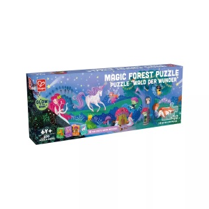 undefined, Hape Puzzle Wald der Wunder, Panorama-Puzzle WALD DER WUNDER 210-teilig