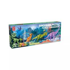undefined, Hape Puzzle Dinosaurier, Panorama-Puzzle DINOSAURIER 210-teilig