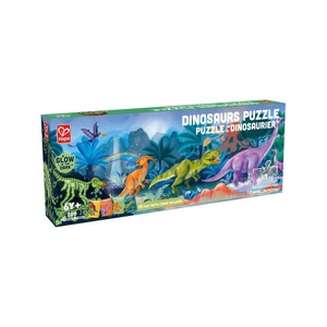 undefined, Hape Puzzle Dinosaurier, Panorama-Puzzle DINOSAURIER 210-teilig