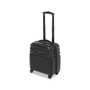 Manor, Hartschalenkoffer, Spinner Unisex Schwarz 45cm, 