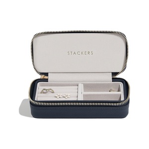 Stackers, Schmuckbox Damen Blau 46.5X39.0X29.5CM, Stackers - Schmuckbox, Zipped Travel, 46.5X39.0X29.5CM, Blau