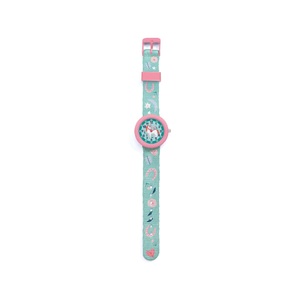 DJECO, Djeco Armbanduhr PFERD in mintgrün, Djeco - Lernuhren DD00420, One Size