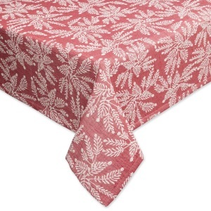 Manor, Manor - Tischdecke Weihnachten, 130x220cm, Rot, Manor - Tischdecke Weihnachten, 130x220cm, Rot
