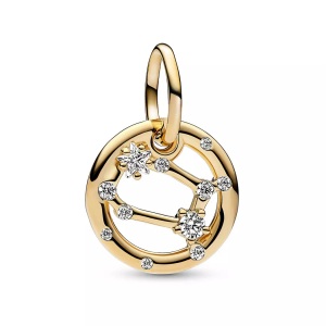 Pandora, Charm Damen Goldfarben ONE SIZE, Pandora - Charm, Moments, One Size, Goldfarben