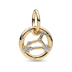 Pandora, Charm Damen Goldfarben ONE SIZE, Pandora - Charm, Moments, One Size, Goldfarben