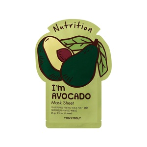 TONYMOLY, Tonymoly I'm avocado sheet mask-No Colour, Tonymoly Tonymoly I´m Avocado Mask Sheet tuchmaske 1.0 pieces
