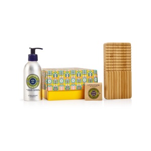 L'Occitane, Shea Verbene Handpflege-set Xmas 23 Unisex Set, Coffret savon Karité verveine & son plateau - 0 - L'Occitane en Provence