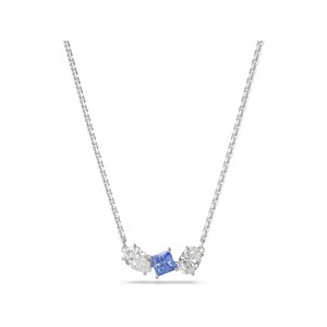 Swarovski, Halskette Damen Silberfarben 45cm, Swarovski - Halskette, Mesmera, 45cm, Silberfarben