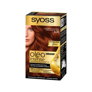 Syoss, syoss Haarfarben syoss Haarfarben Oleo Intense Permanente Öl 115.0 ml, Syoss Oleo Intense Permanente Öl-Coloration 5-77 Glänzendes Kupferrot
