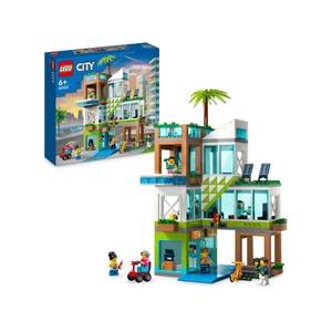 LEGO, 60365 City Appartementhaus, Konstruktionsspielzeug, LEGO® Spielbausteine »City Appartementhaus 60365«, (688 St.)