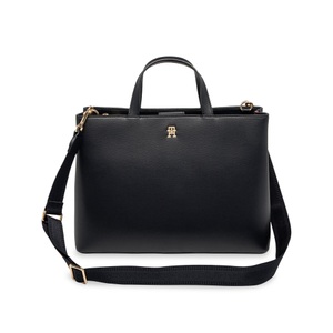 Tommy Hilfiger, Tote-bag Damen Marine ONE SIZE, Tommy Hilfiger Henkeltasche »TH ESSENTIAL SC WORKBAG CORP«, mit viel Stauraum