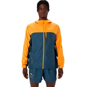 ASICS, Windjacke Mit Kapuze Herren Orange S, 