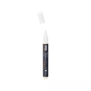 C.Kreul, C.Kreul Malstift Opak dunkle Stoffe, C. Kreul - Textilfarben, 2-4MM, Weiss