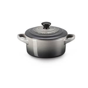 Le Creuset, Mini-Bräter Mini-Bräter, Le Creuset - Mini-Bräter, 10CM/0.2L, Grau