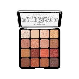 NYX Professional Makeup, NYX Palette - Ultimate Shadow Palette Warm Neutrals, NYX Professional Makeup Ultimate Lidschatten-Palette