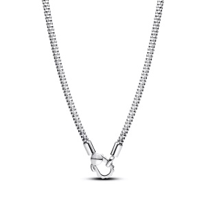 Pandora, Pandora - Halskette, Charm Holders, 50 CM, Silber, Pandora - Halskette, Charm Holders, 50 CM, Silber