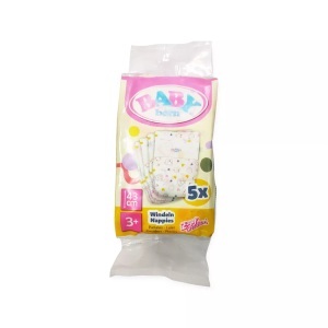 Zapf Creation, Zapf creation - BB Windeln 5er Pack, Multicolor, Zapf creation - BB Windeln 5er Pack, Multicolor