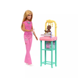 Mattel, Barbie Deluxe Karrieren Kinderärztin Spielset, Puppe, Barbie Deluxe Karrieren Kinderärztin Spielset, Puppe