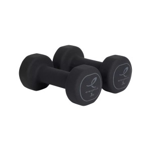 Energetics, ENERGETICS Neoprene Hantel, Energetics - Fitness-Hanteln, Neoprene Dumb. Pairs, 2X3KG, Black