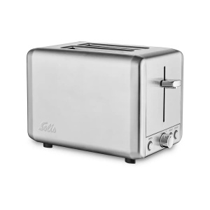 Solis, Solis Steel 8002 - Toaster (Stahl), Solís - Toaster, Chrom