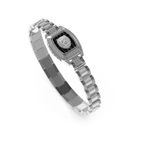 Guess, Guess - Ring, Lion King, 20.5CM, Silber, Guess JUMB05000JWSTT-U Lion King Herren Armband