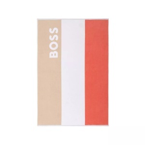 Hugo Boss, Hugo Boss - Badetuch, 100x150 cm, Orange