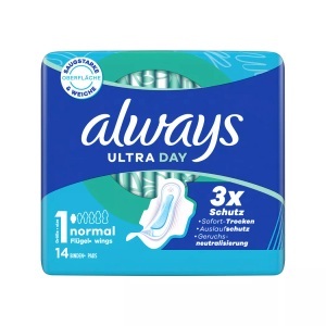 Always, Always - Ultra Day Damenbinden Normal (Grösse 1), 14 pezzi, Always - Ultra Day Damenbinden Normal (Grösse 1), 14 Stück