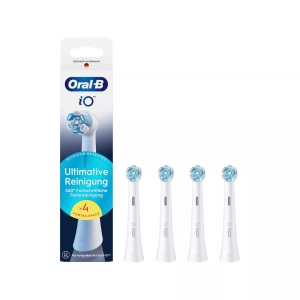 Oral-B, Oral-B iO Ultimative Reinigung Aufsteckbürsten 4er Weiss, Oral-B iO Ultimative Reinigung Aufsteckbürsten 4er Weiss