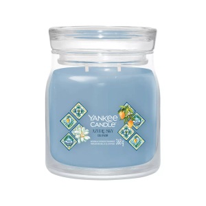 Yankee Candle Signature, Yankee Candle Signature Duftkerze Azure Sky 368 g, Yankee Candle Signature - Duftkerze im Glas, 368 g, Azurblau