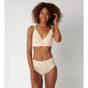 TRIUMPH, Bügelloser Bh, Unwattiert Damen Creme G/75