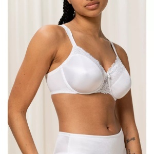 TRIUMPH, Ladyform Soft W Minimizer - BH Triumph weiß, Triumph - Bügel-BH, unwattiert, für Damen, Weiss, Größe 85D