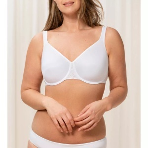 TRIUMPH, Triumph Minimizer-BH »Comfort Minimizer W«, Triumph - Bügel-BH, unwattiert, für Damen, Weiss, Größe 75E