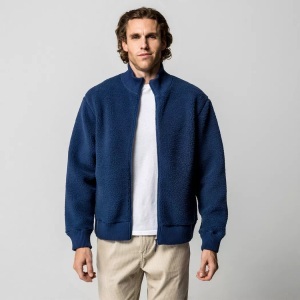 Manor Man, Manor Man - Fleecejacke, für Herren, Indigo, Größe XXL, Manor Man - Fleecejacke, für Herren, Indigo, Größe XXL