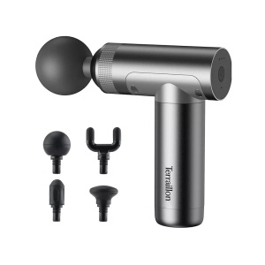 TERRAILLON, Terraillon 15308 Grau Massagepistole, Terraillon Muscle Massager Massagegerät ? Massagegerät/Massagepistole ? Silber