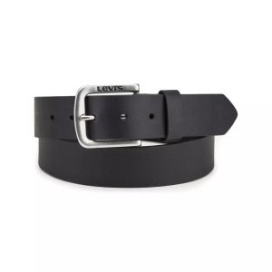 LEVI'S, Gürtel Seine, Leder, Levi's® Accessoires - Gürtel, für Herren, Black, Größe 80