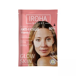 Iroha, Iroha Nature - Anti Fatigue & Illuminating Eye Contour Patches, Iroha - Pflaster Yeux gegen Ermüdung Vitamin C
