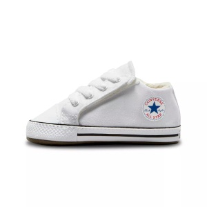 CONVERSE, Converse Krabbelschuhe CRIBSTER in weiß/weiß in Gr. 20, Converse - Sneakers, High Top, Chuck Taylor All Star Cribster High Top Sneakers, 20, Weiss