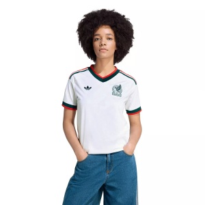 adidas - Fussball Trikot, Mexico 26 Away Replica Women, L, Weiss