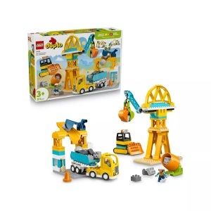 LEGO® - 10476 Baustelle mit Baufahrzeugen ? 3-in-1-Set, Multicolor